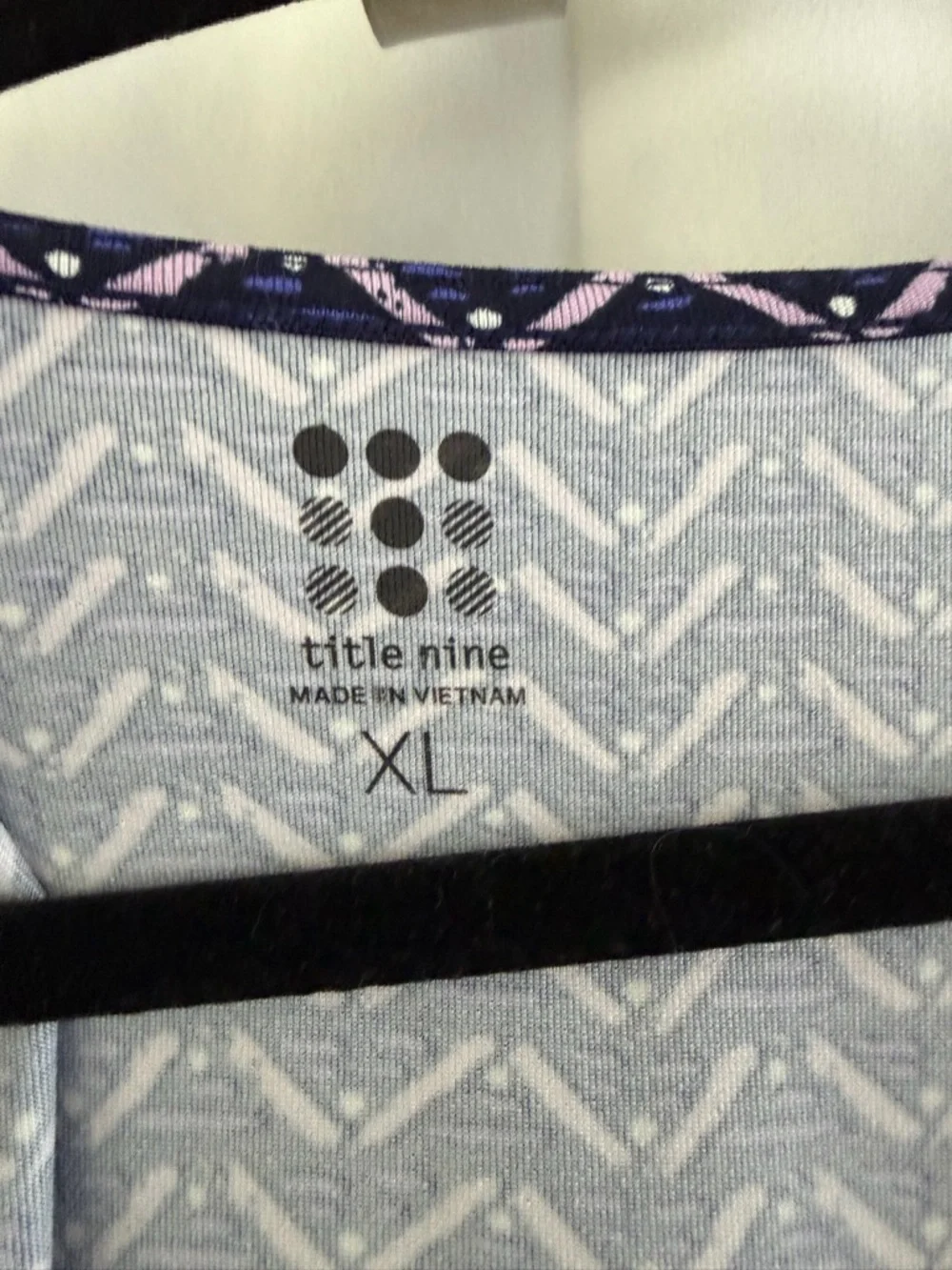 Title Nine Purple Wrapper's Delight Pallay Mini Dress Womens Size XL - Picture 6 of 9